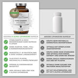 R-Alpha-Liponsäure aus Natrium-R-Lipoat plus Piperin