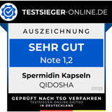Spermidin aus Weizenkeim-Extrakt mit 3,3mg Spermidin je Kapsel